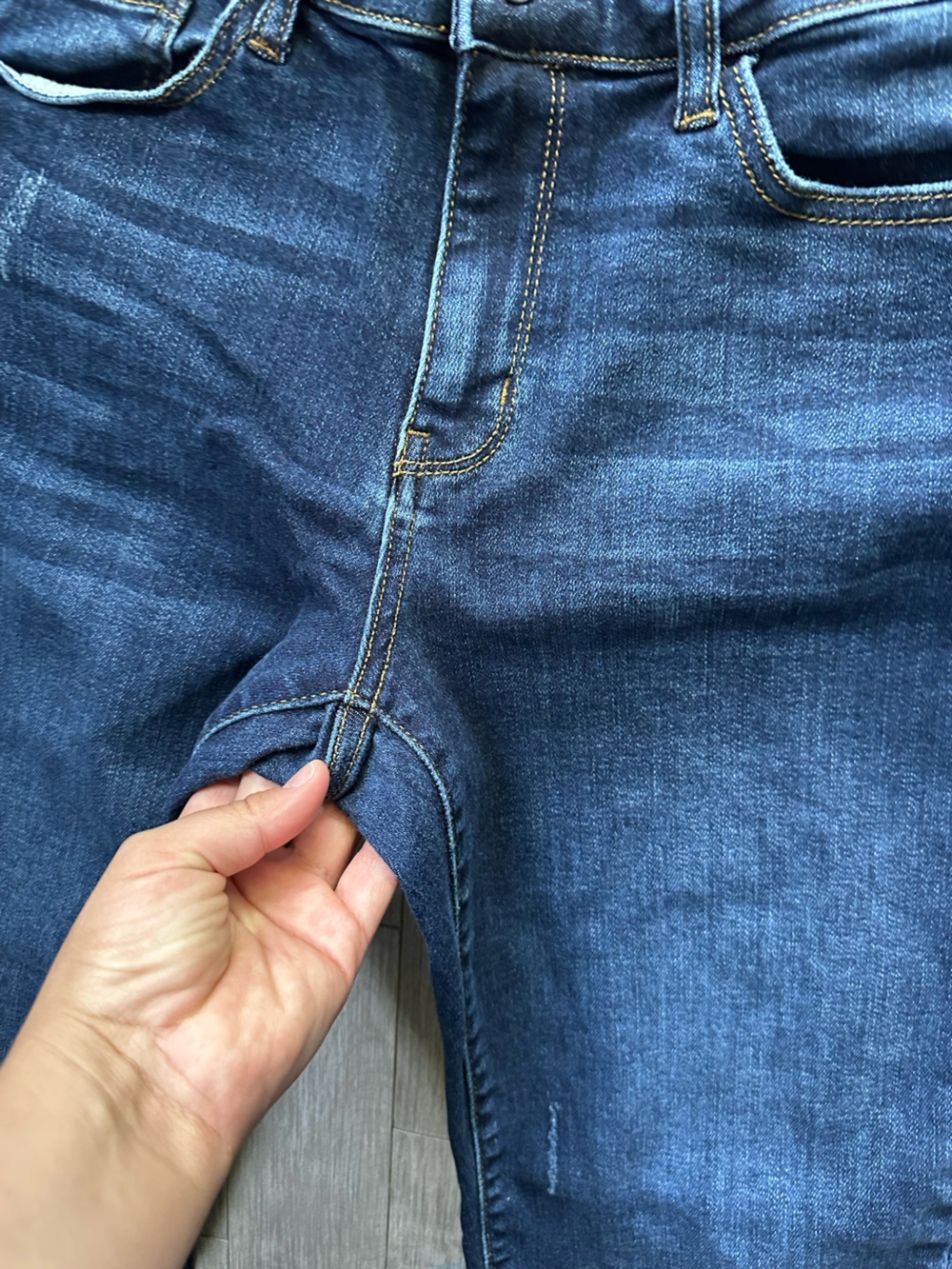 Judy Blue Slim Fit Straight‎ Leg Dark Wash Jeans Size 13/31 - Picture 6 of 9